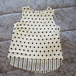 Rose & Olive Sleeveless Top
